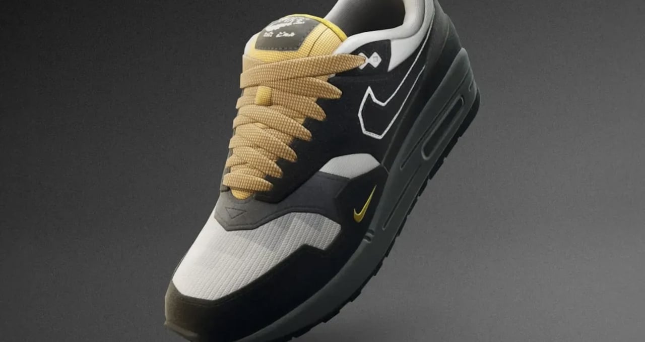 Nike Releases Limited Edition GoldenEye 007-Inspired Air Max 1 Low Poly 'Big Head Mode' Sneakers