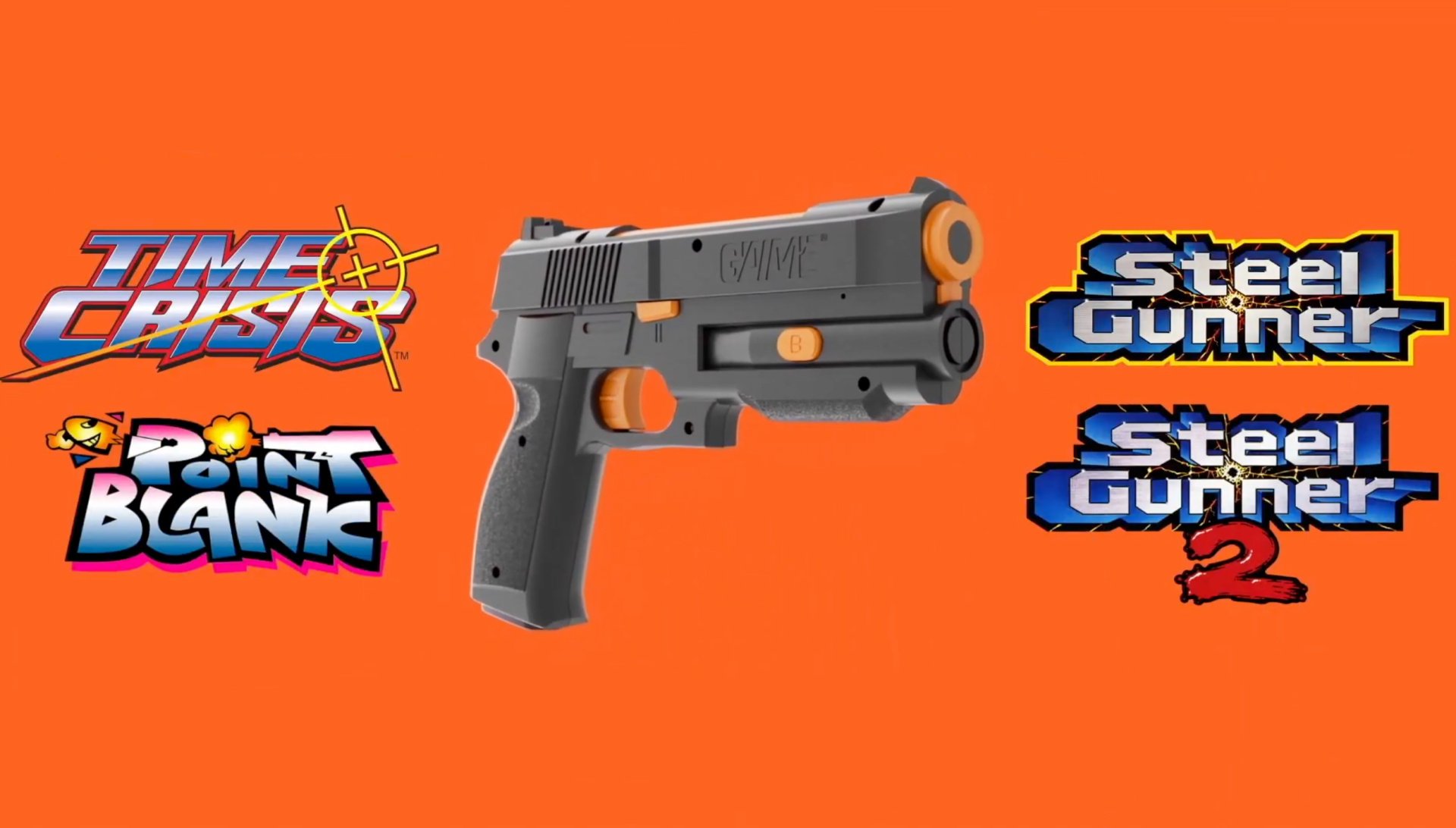 GAIME Light Gun Revives Classic Arcade Shooters with AI Tech for Modern Screens