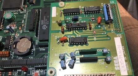 Slip Stream was the only third-party arcade game released for the Sega System 32 hardware, and is speculated to be one of the first Capcom games that came with the ability to link together multiple cabinets (6 in total)