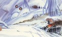 Here are several pieces of conceptual art produced for the game by the LucasArts artist Peter Chan