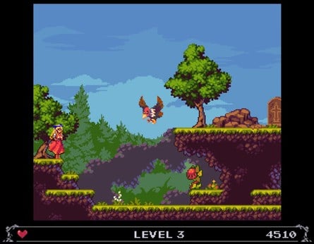 Screens from the Amiga version of the game