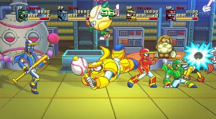 Ninja Baseball League-Man: Bases Loaded