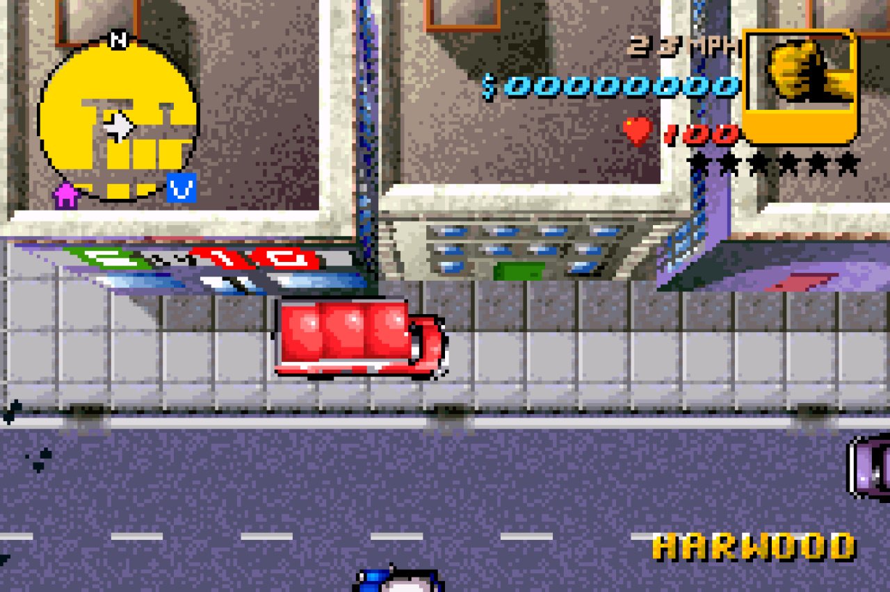 Grand Theft Auto Advance ROM Download for Gameboy Advance