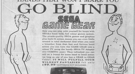 Sega Europe's amusingly childish adverts in the adult comic Viz landed the company in hot water with Sega of Japan