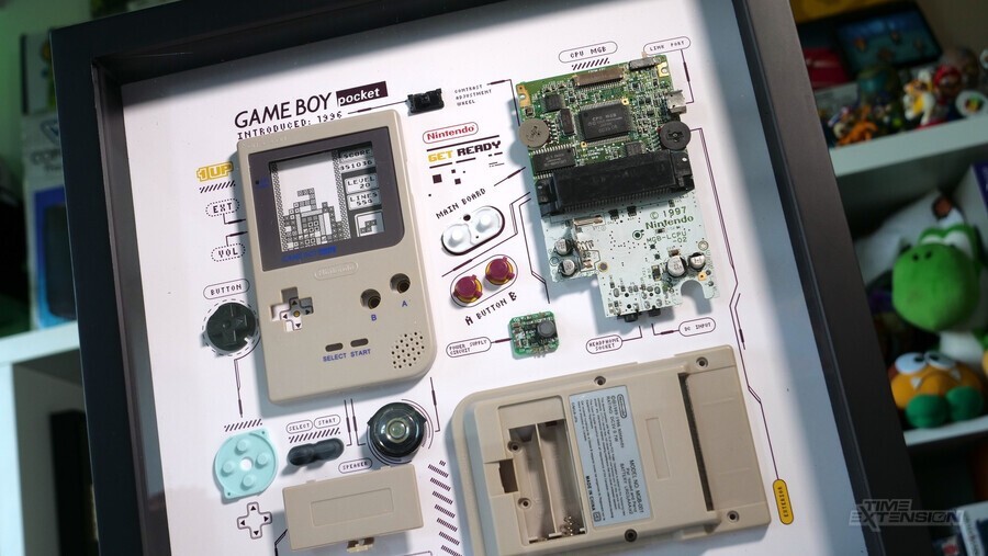 Grid Studio Framed Game Boy Pocket