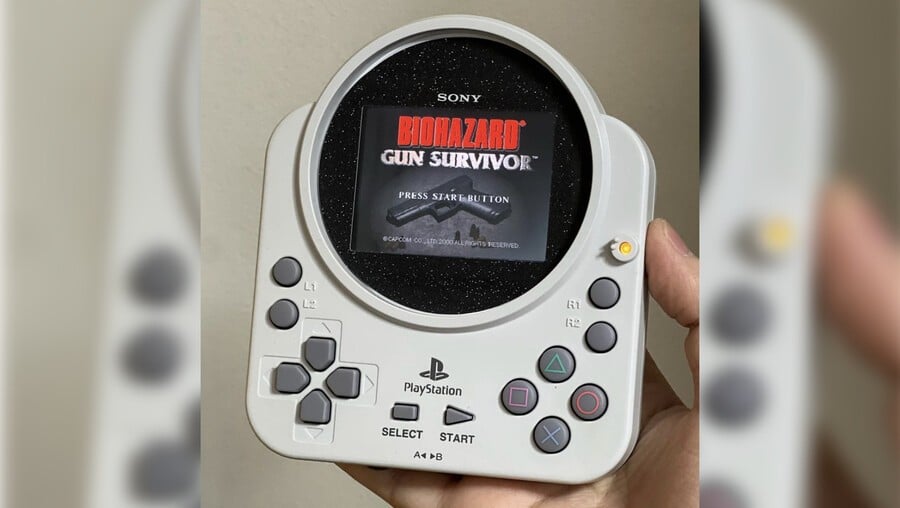 Modder Turns Rare PS1 Controller Into A Working PS1 Console 1