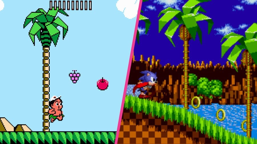 Random: Hudson Was Copying Sega's Homework With Adventure Island III's Palm Trees 1