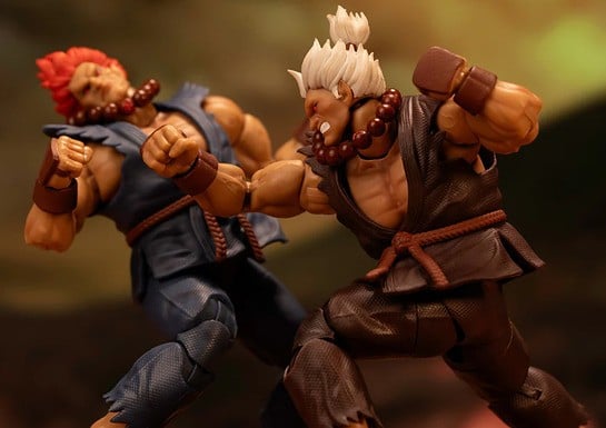 Jada Toys' SDCC Exclusives Include A New Akuma Figure & Tributes To Street Fighter's Iconic "You Lose" Screens