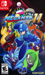 Mega Man 11 Cover