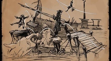 In 2004, after failing to make a game for the original film, a team inside Disney Interactive pitched the idea of developing a true game for the second outing. Christiansen's art for this abandoned project has been hiding in plain sight for over a decade