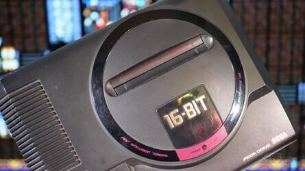 If your console's cartridge slot looks like it does in the left-hand image, then you've got a Western machine. Japanese Mega Drives have a slot like the one shown on the right