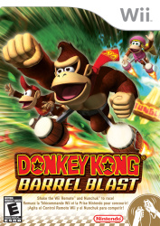 Donkey Kong Barrel Blast Cover