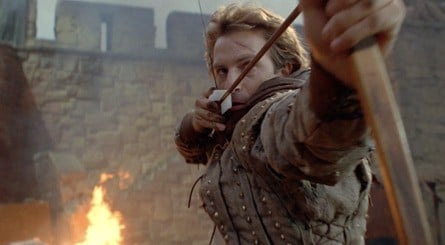 Released in the middle of 1991, Robin Hood: Prince of Thieves starred Kevin Costner, Morgan Freeman, Christian Slater, Alan Rickman and Mary Elizabeth Mastrantonio