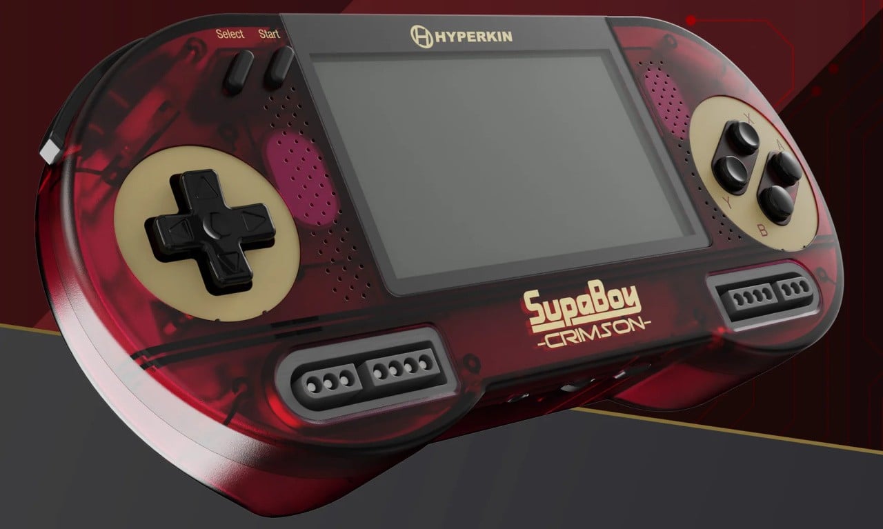 Hyperkin SupaBoy S re-release: Crimson and Prime Editions Open for Pre-order - Nintendo News Article