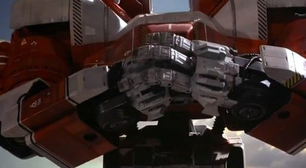 The robot designs – inspired by Japanese animation – still look striking even today