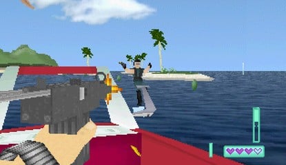 Sega Saturn Just Got A New Miami Vice-Inspired FPS, Vigilant Paradise
