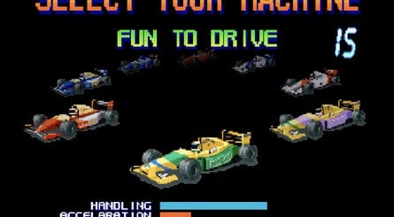 One of the core mechanics of Slip Stream sees players charging up a meter by driving in people's slipstream. This can then be activated for a temporary boost, accompanied by a commenter yelling the game's title.