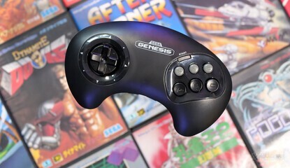Retro-Bit 'BIG6' Sega Genesis / Mega Drive Controller - Bigger Is Better