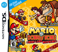 Mario vs. Donkey Kong: Mini-Land Mayhem! Cover