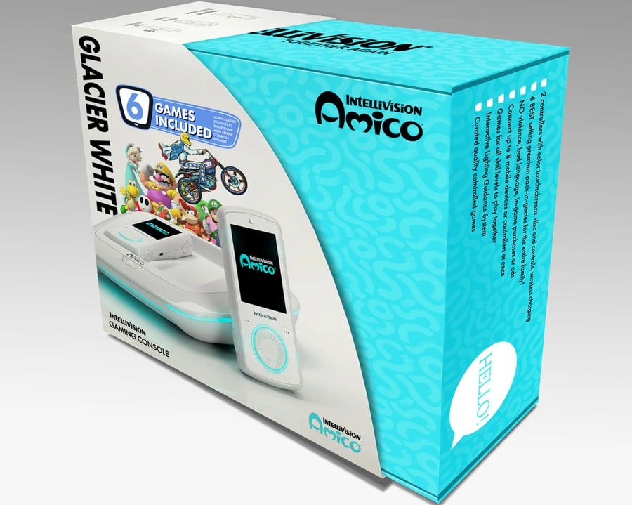 Random: "What In The Name Of Copyright Infringement Is This Madness?" - Intellivision Amico Box Showcasing Nintendo Art Surfaces Online 2