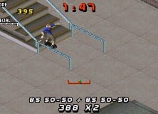 Tony Hawk's Pro Skater 2 for the Game Boy Advance features seven playable levels. This includes the Hangar, School II, Marseille, New York, and Skatestreet levels from the original PlayStation game, as well as two GBA-exclusive stages named Warehouse and Rooftops