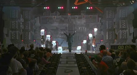 " I was a huge fan of Aliens at the time – and I concocted the whole Video Armageddon concept with a production design as close to Aliens as I could muster on my puny budget" - Todd Holland