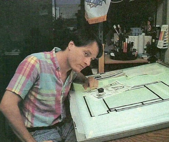 Clockwise from top left: FTL marketing manager Russ Boelhauf, artist Andy Jaros and FTL founder and Dungeon Master producer, Wayne Holder