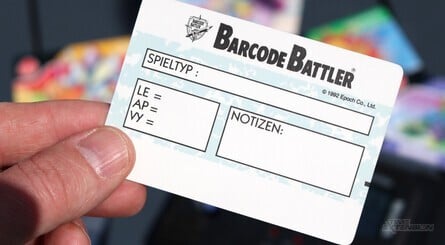 The unit seen in these images was intended for sale in Germany but came with English instructions and stickers, which are supposed to be applied to the cards
