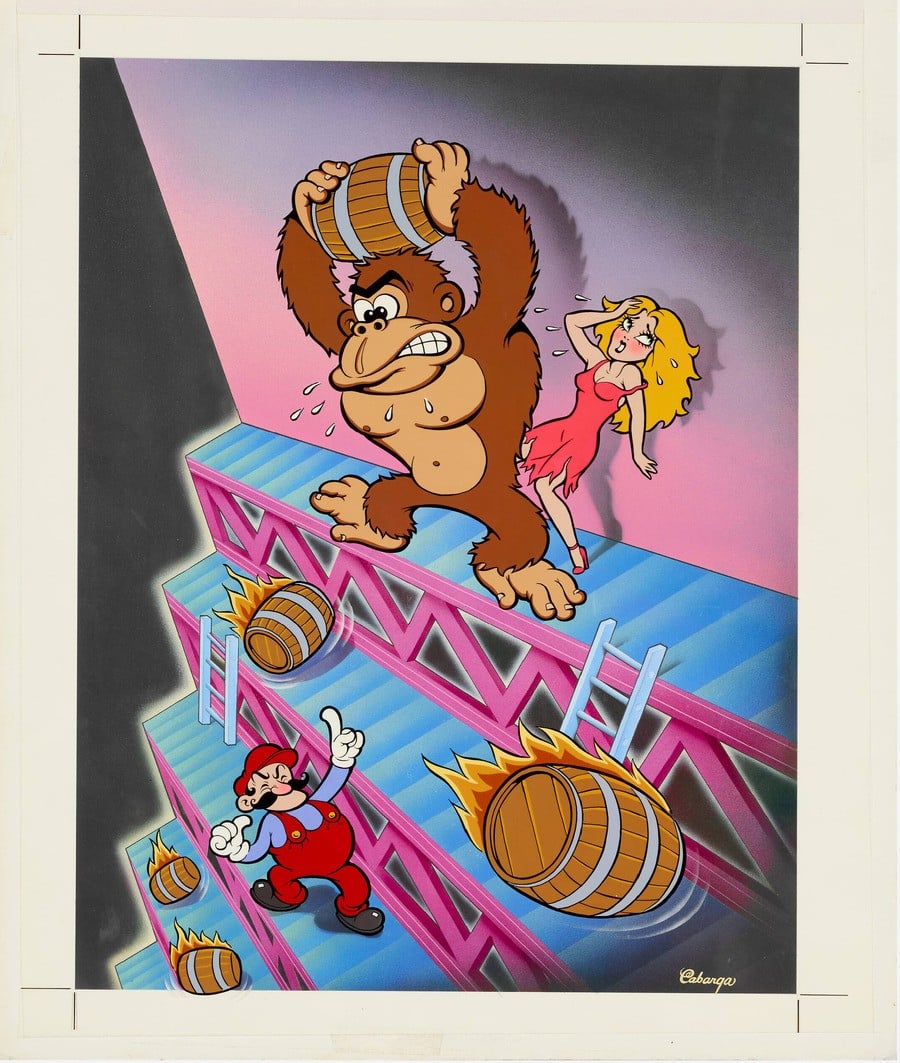 Donkey_kong_original_art_auction