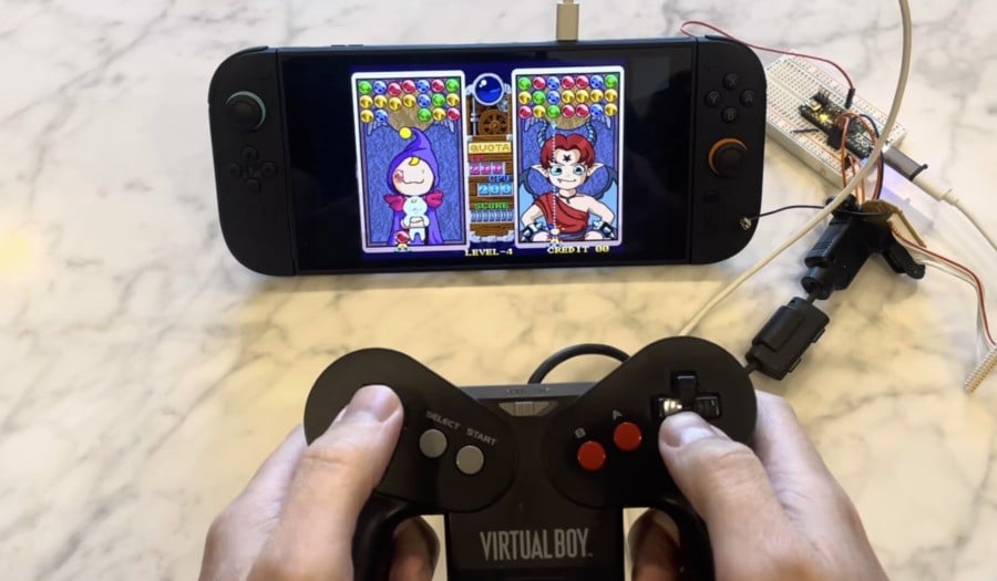 Switch Isn't Getting A Virtual Boy Controller, So This Modder Has Created The Next Best Thing 1