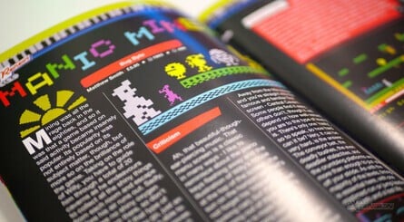 The machine comes with an issue of Crash magazine and a 'Microdrive' USB drive