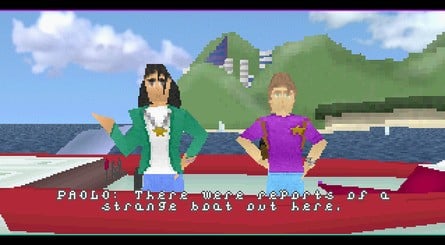 Sega Saturn Just Got A New Miami Vice-Inspired FPS, Vigilant Paradise 3