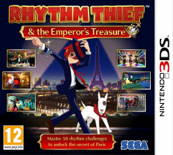 Rhythm Thief & the Emperor's Treasure Cover