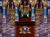 Lufia I & II: The Sinistrals Saga promotional artwork showing classic SNES RPG scenes
