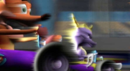 Crash vs. Spyro Racing