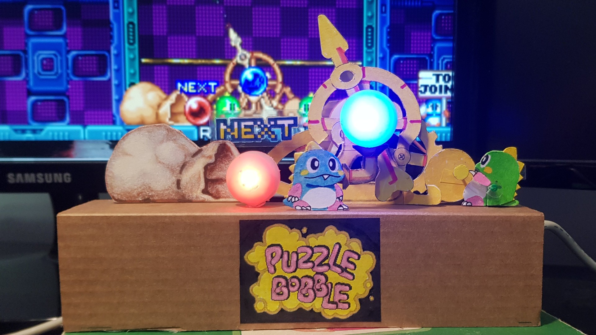 Puzzle Bobble Aiming Mechanism Recreated in Real Life by DrTomTilley - Nintendo News Article