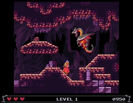 Screens from the Amiga version of the game
