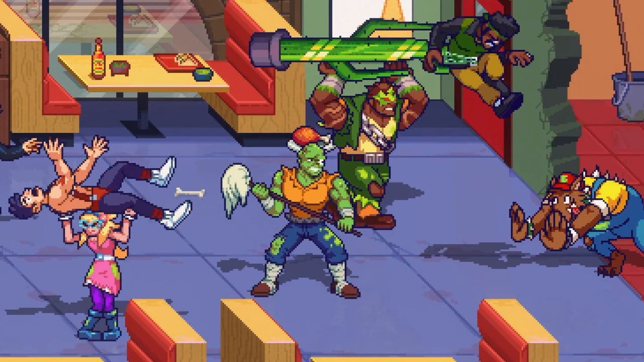 Toxic Crusaders Nintendo Switch: Retroware's Retro Beat-'Em-Up Nears Release, Steam Demo Live - Nintendo News Article
