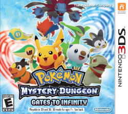 Pokémon Mystery Dungeon: Gates to Infinity Cover