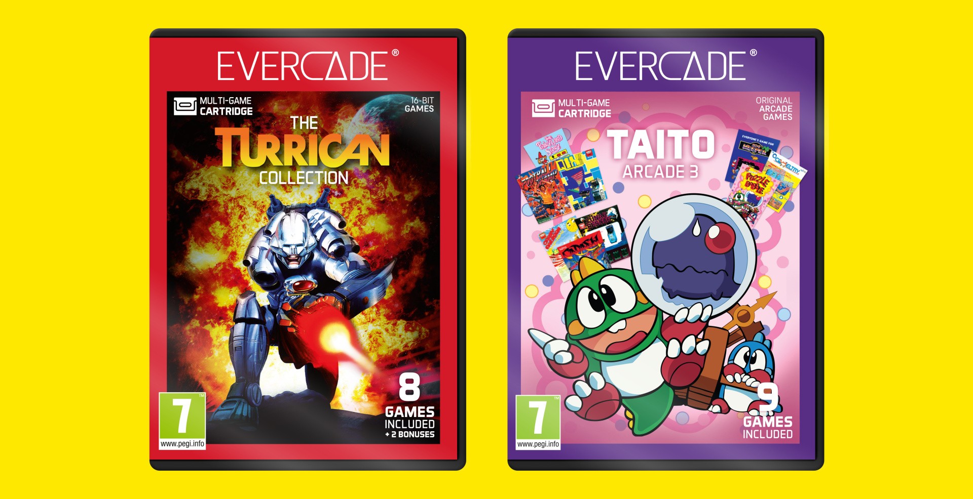 Evercade Announces The Turrican Collection and Taito Arcade 3 Cartridges for February 2026 Launch - Nintendo News Article