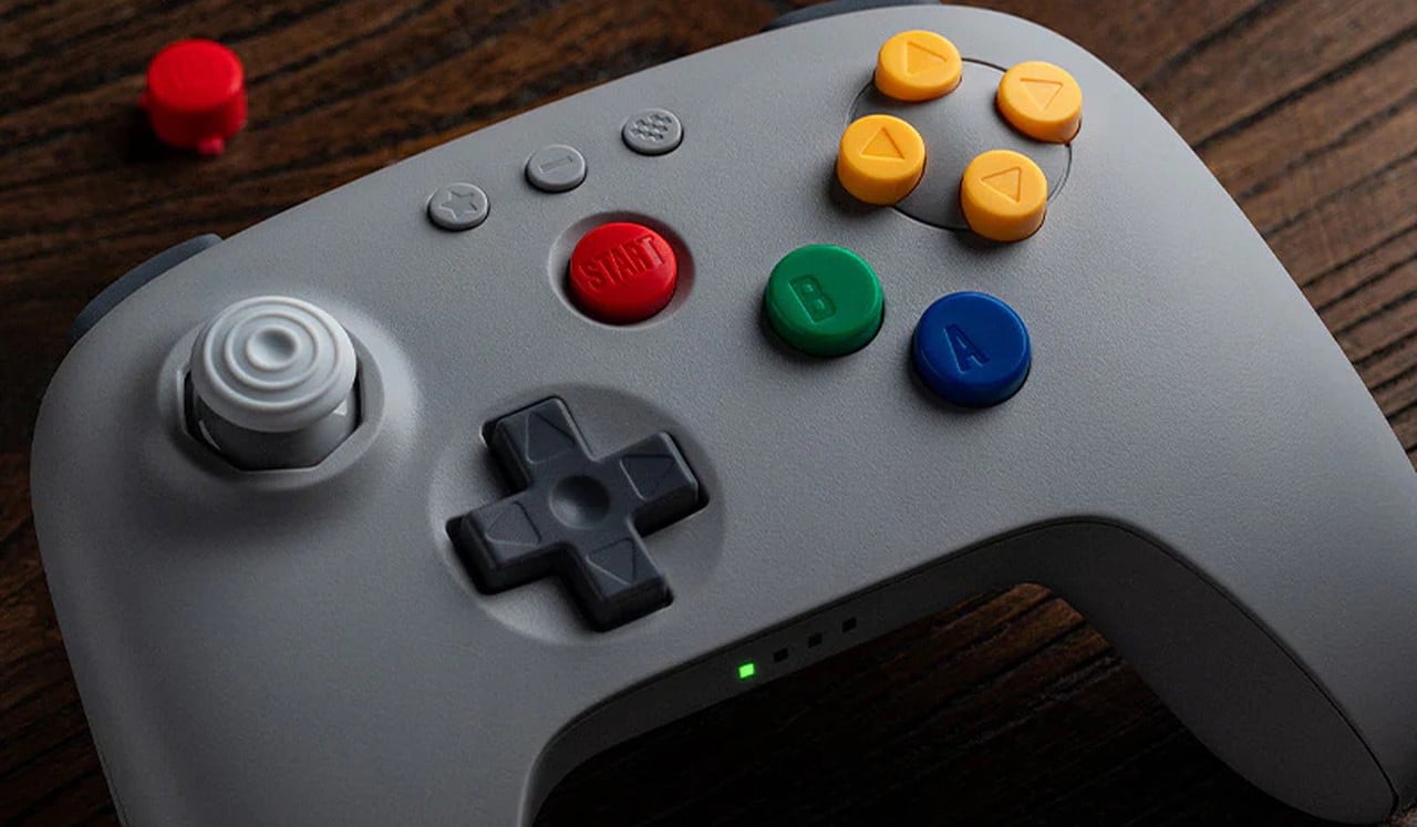 8BitDo 64 Grey