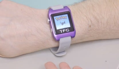 This Wristwatch-Sized Game Boy Color Doesn't Use Emulation And Runs Physical Carts