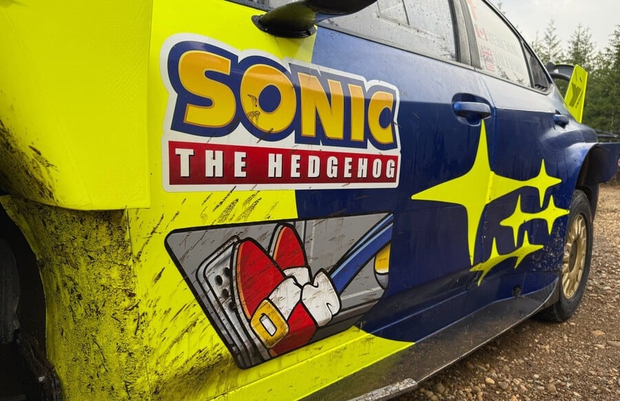 Sonic Pays Tribute To Classic F1 Collaboration With This New Rally Livery 1
