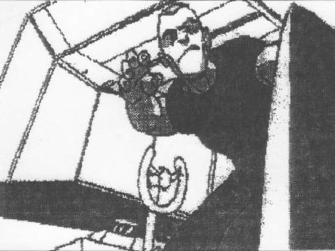 We sadly don't have the Seaplane test animation that Jew mentions below, but Wilmunder has previously posted storyboards online depicting this section of the story