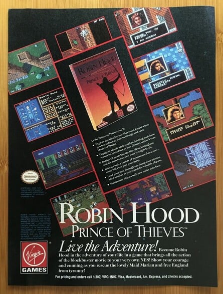  Advertisements for the game didn't feature any of the cast of the movie, again to avoid Virgin having to pay fees to the actors involved
