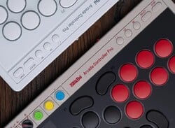 The 8BitDo Arcade Controller Pro Offers Compact, Leverless Control for PC and Nintendo Switch