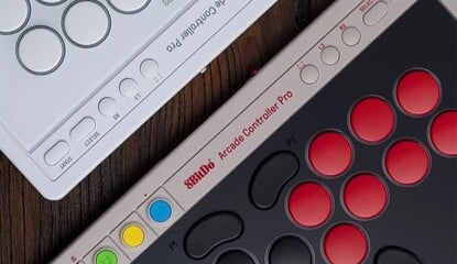 The 8BitDo Arcade Controller Pro Offers Compact, Leverless Control for PC and Nintendo Switch