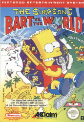 The Simpsons: Bart vs. the World Cover