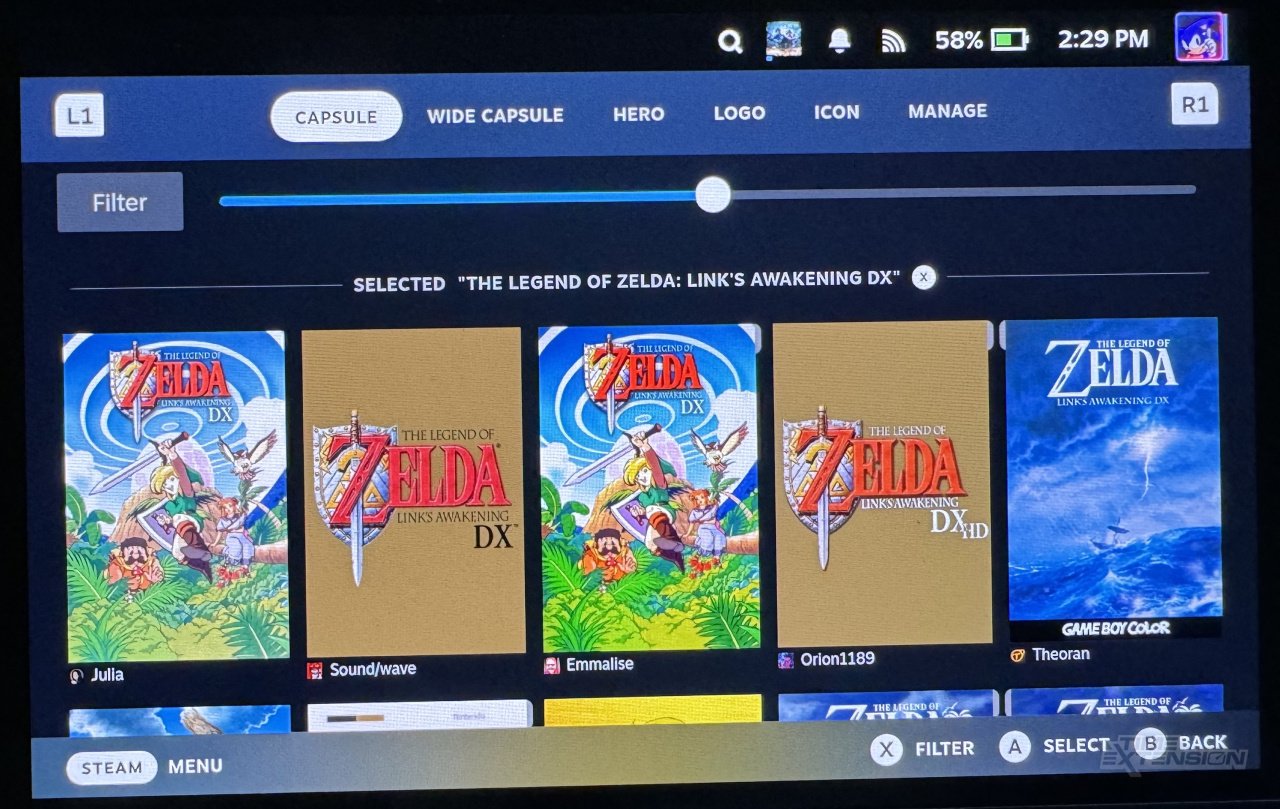 Legend of Zelda Link's Awakening - perfect settings for Steam Deck