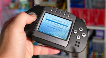 The JPEG camera isn't fantastic by 2025 standards, but the Co-Pilot software is pretty cool. The Gizmondo's battery is operating well past its intended lifespan, but can thankfully be replaced cheaply